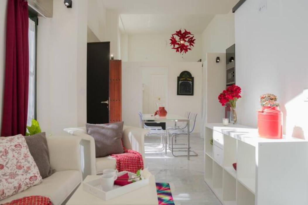 Apartamento A Estrenar Frente A La Plaza De Espana Sevilla Bagian luar foto