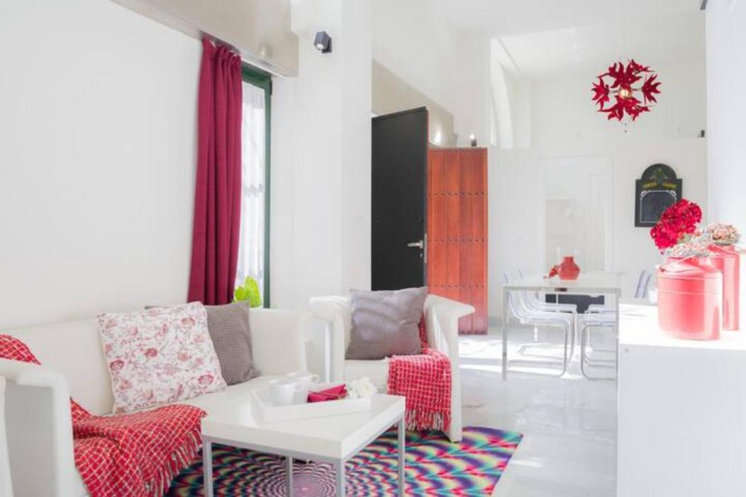 Apartamento A Estrenar Frente A La Plaza De Espana Sevilla Bagian luar foto