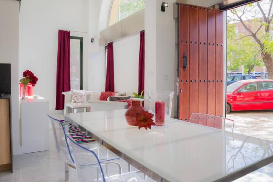 Apartamento A Estrenar Frente A La Plaza De Espana Sevilla Bagian luar foto